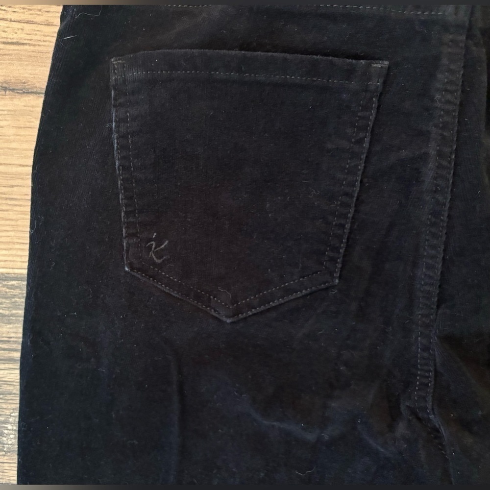 KUT From The Kloth Diana Fab Ab Skinny Black Corduroy Jeans Size 6P - Picture 12 of 13